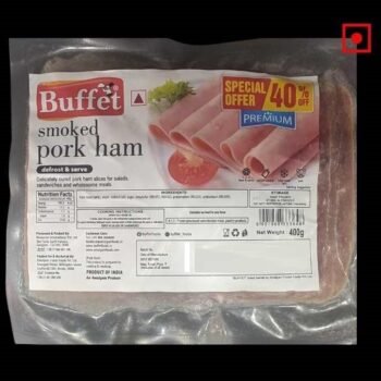 Buffet Smoked Pork Ham, 400g