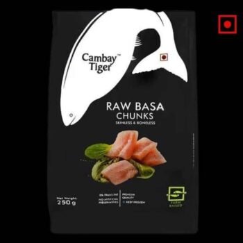 Cambay Tiger Raw Basa Chunks, 400g