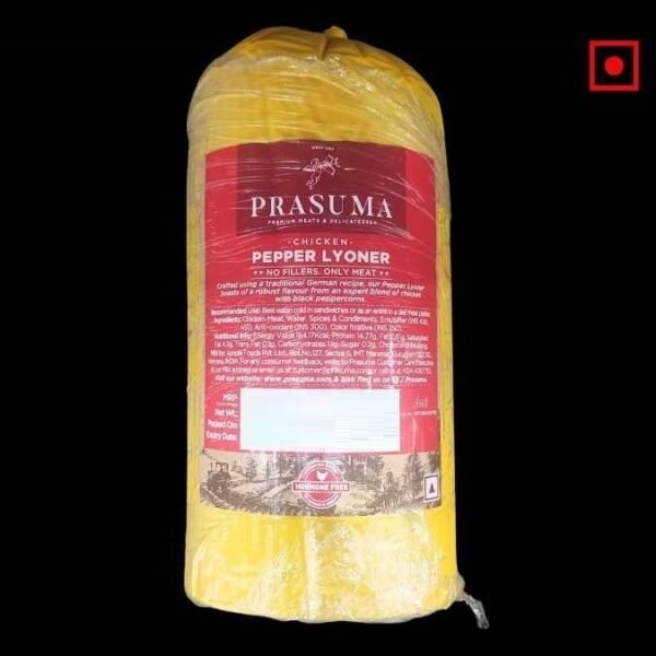 Prasuma Chicken Pepper Lyoner Salami, 1kg