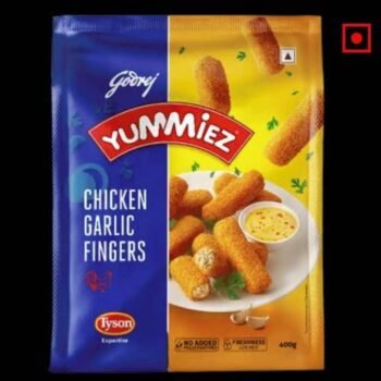 Godrej Yummiez Chicken Garlic Fingers, 400g