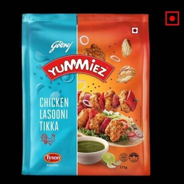 Godrej Yummiez Chicken Lasooni Tikka, 275g