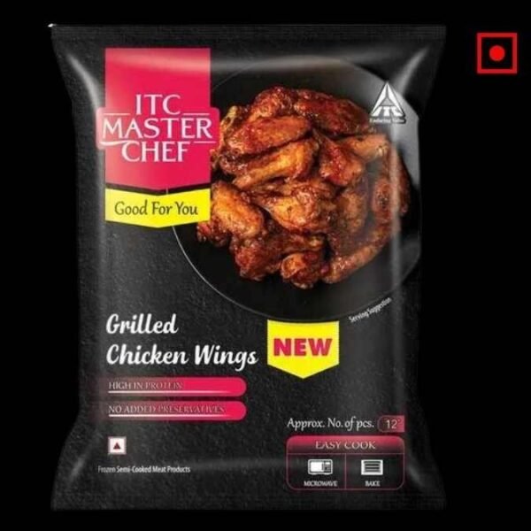ITC Master Chef Grilled Chicken Wings, 360g - 12pcs
