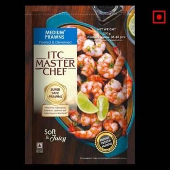 ITC Master Chef Medium Prawns, 200g