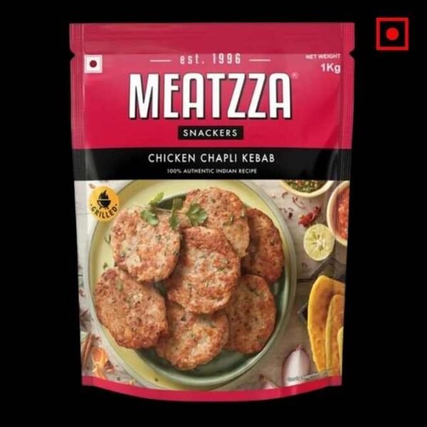 Meatzza Chicken Chapli Kebab, 500 g