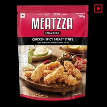 Meatzza Chicken Spicy Breast Strips, 500 g