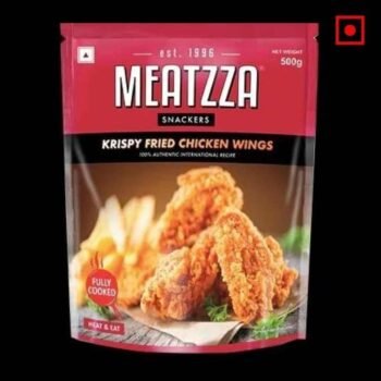 Meatzza Krispy Fried Chicken Wings, 500 g