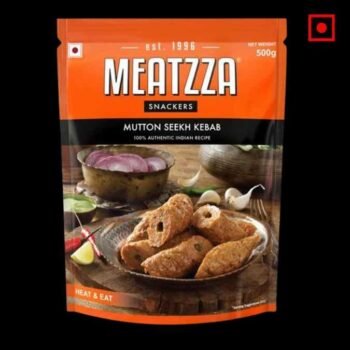 Meatzza Mutton Seekh Kebab, 500 g