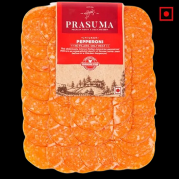 Prasuma Chicken Pepperoni Salami, 100g