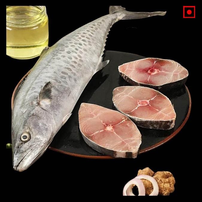 Surmai Fish Slice (Whole)